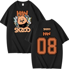 SKZ Number Printed Short Sleeve Tee