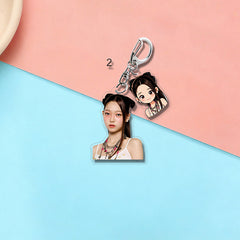 SEOHEE JIA SAKI Acrylic Pendant Keychain
