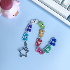 LOVELYS Cartoon String Keychain Pendant