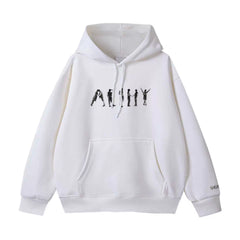 BANGTAN ARMY Tattoo Print Hoodie Top