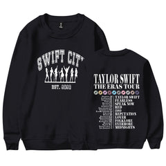 Women's Swift City Print Crew Neck Sweatshirt