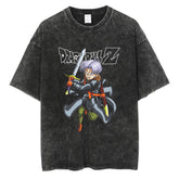 Casual Vintage Anime Cotton Loose T-shirt