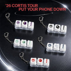 PYPD Tour Keycap Pendant Keyring