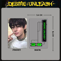 EN Album DESIRE UNLEASH Photocard 7pcs