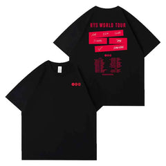 Trendy BTS World Tour Short-sleeved T-shirt