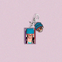 GD POWER Acrylic Pendant Bag Keychain