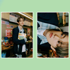 KPOP Self-adhesive Poster Sticker 2PCS