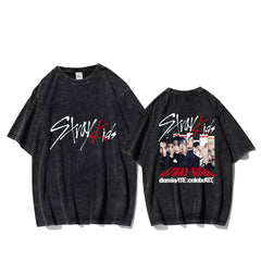 SKZ Domin ATE Poster Washed T-shirt