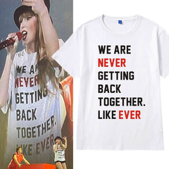 The Eras Tour TS Short Sleeve Cotton T-Shirt