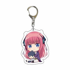 Acrylic Double-sided Transparent Keychain Pendant