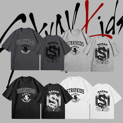 KPOP Album Logo Short-sleeved T-shirt