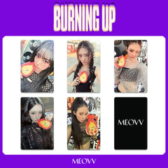 MEOVV BURNING UP Photocard 5pcs