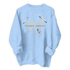 Women's Taylor 1989 Print Crew Neck Sweatshirt