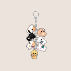 KPOP String Pendant Keychain
