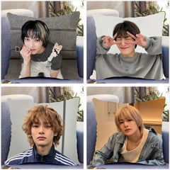 I.N Photo Double-sided Throw Pillow