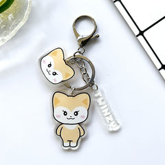 KPOP BORN TO BE Cartoon Keychain Pendant
