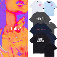 We Made Album LOGO Printed Short-sleeved T-shirt