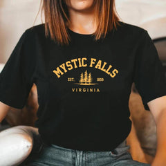 Women's Mystic Falls Virginia Casual T-Shirt