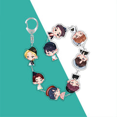 Cute Kpop Photo Keychain
