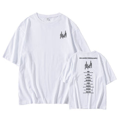 Syncopation Tour Round Neck Short-sleeved T-shirt