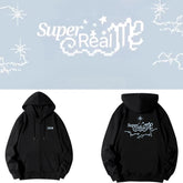 SuperRealMe Tour Zipper Hoodie Top