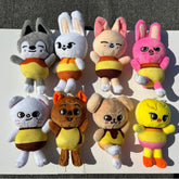 KPOP Plush Doll Keychain Pendant