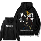 Unisex Straw Hat Luffy Loose Hoodie