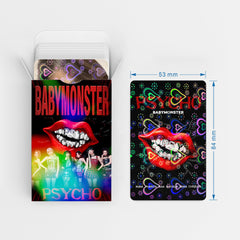 60PCS BM PSYCHO Holographic Photocard