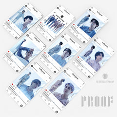 BANGTAN PROOF INS Transparent Photocard