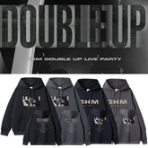 CxM DoubleUp Logo Print Hoodie Jacket