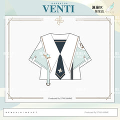 Venti Game Cos Jk Uniform Top Skirt Set