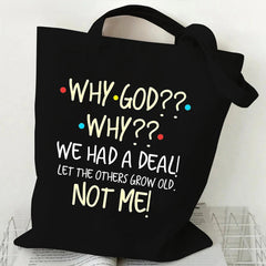 Pivot Friends We were on a break Tote Bag