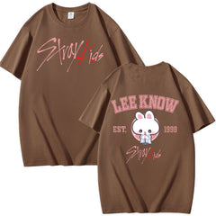 KPOP Print Summer Short-sleeved T-shirt