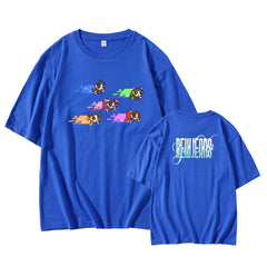 NJZ Album GetUp Cotton Crew Neck T-Shirt