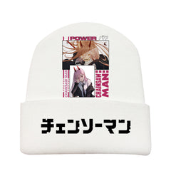 Anime Print Knitted Warm Hat
