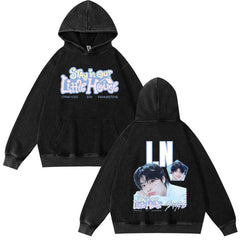 SKZ STAY in Our Little House Washed Hoodie Top