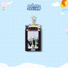 KPOP Cartoon Card Insert Keychain