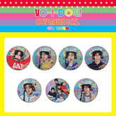 "YO-I-DON! BOY MEETS GIRL" Trailer Photo Badge Mirror Keychain
