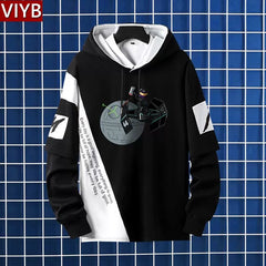 Men's The Mandalorian Print Hooded Jacket