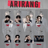 JK V RM ARIRANG Pendant Keychain