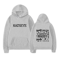 Katseye Tracklist Print Casual Hoodie