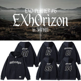 PLANET #6 EXhOrizon Tour Zipper Hoodie