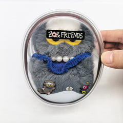 GD Cat PVC Portable Transparent Bag