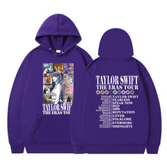 Unisex Taylor Graphic Print Casual Pullover Hoodie