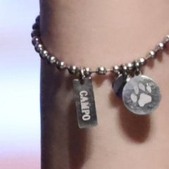 Versatile Paw Pendant Bracelet