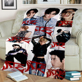 SKZ 3D Printed Soft Flannel Blanket