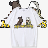 Trendy Game Pattern Short Sleeve T-shirt