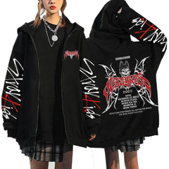 KPOP Dominate 2025 Printed Zip Up Hoodie