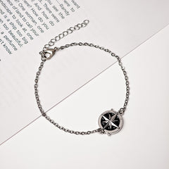 KPOP Compass Pendant Bracelet