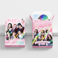 124PCS IVE LUCID DREAM Holographic Photocard Sticker